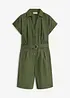 Jumpsuit mit Bindegürtel, bonprix