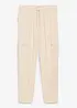 Cargo-Joggpants aus kühlendem Leinen-Mix, bonprix