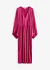 Midikleid mit tiefem Ausschnitt, bonprix
