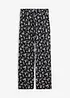 Pantalon palazzo en viscose extensible, bonprix