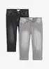 Lot de 2 jeans corsaire, bonprix