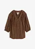 Oversize-Bluse aus softem Viskose-Mix, bonprix