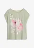 Shirt mit Webeinsatz, bonprix