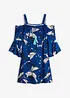 Robe évasée à encolure Bardot, bonprix