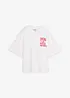 Oversize-Shirt aus reiner Bio-Baumwolle, bonprix