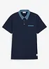 Polo manches courtes à col tissé, bonprix