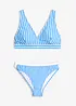 Bikini brassière à col V (ens. 2 pces), bonprix
