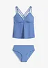 Tankini à bretelles croisées (ens. 2 pces), séchage rapide, bonprix
