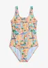 Maillot 1 pièce entièrement imprimé, bonprix