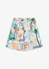 Strandshorts aus fließendem Viskose-Mix, bonprix