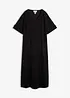 Hemdblusenkleid aus elastischem Baumwoll-Mix, bonprix