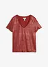 Shirt aus reinem Leinen mit Lurex, bonprix