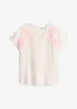 Blouse à broderies florales, bonprix