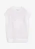 T-shirt en maille 100% coton, bonprix