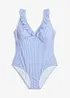Maillot sculptant à volants, maintien léger, bonprix