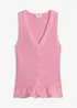 Gilet sans manches en maille, bonprix