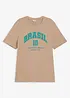 T-shirt Brésil 100% coton, bonprix
