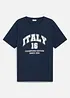 T-shirt Italie 100% coton, bonprix