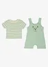 T-Shirt + Latzshorts (2-tlg. Set), bonprix