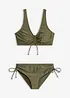 Bikini brassière (ens. 2 pces) avec liens à nouer, bonprix