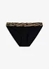 Bikinihose mit glänzendem Material, bonprix