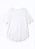Long-Shirt aus softer Viskose, bonprix