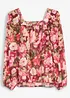 Blouse à base effet boule, bonprix