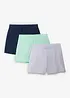 Jersey-Shorts (3er Pack) aus reiner Bio-Baumwolle, bonprix