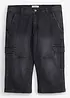 Jean cargo 3/4 regular droit, bonprix