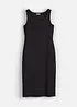 Robe à bretelles en coton extensible, bonprix