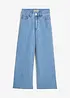 Jean large, taille haute, raccourci, bonprix