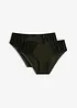 Maxislip mit zarter Spitze (2er Pack), bonprix