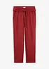 Pantalon taille élastiquée 100 % lin, bonprix