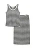 Top et jupe (ens. 2 pces) en coton extensible, bonprix
