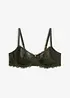 Soutien-gorge semi-rembourré à armatures et dentelle, bonprix