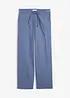 Leinen-Hose mit weitem Bein, bonprix