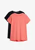 Sport-Shirt (2er Pack), schnelltrocknend, bonprix