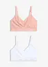 Lot de 2 brassières, bonprix