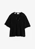 Blusenshirt aus luftigem Musselin, bonprix