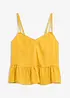 Top blouse en satin fluide, bonprix