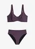 Minimizer-Bikini mit Light Shape-Highwaist Bikinihose (2-tlg. Set), bonprix