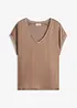 T-shirt en viscose mélangée, bonprix