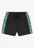 Short de bain avec empiècements imprimés, bonprix