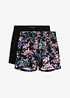 Jersey-Shorts aus elastischem Baumwoll-Mix (2er Pack), bonprix