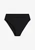 schnell trocknende Highwaist-Bikinihose mit höherem Beinausschnitt, bonprix