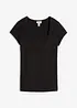T-shirt manches courtes à encolure carrée, bonprix