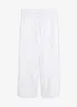 Pantalon palazzo léger en gaze de coton, bonprix