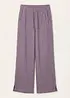 Pantalon palazzo léger en gaze de coton, bonprix