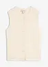 Gilet sans manches en maille estivale, bonprix