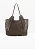 Strohshopper mit Schnallendetails, bonprix